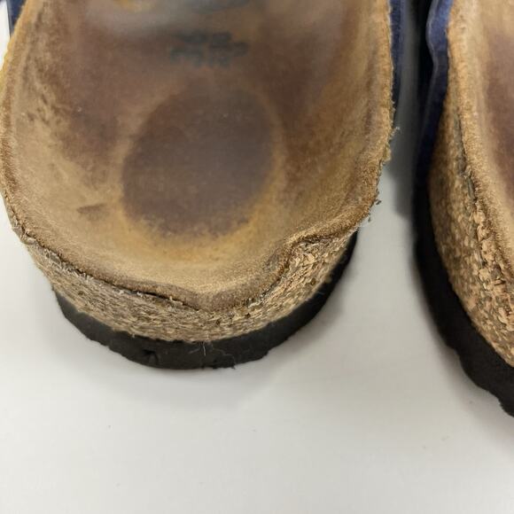 Birkenstock Gizeh Thong Sandals Womens Size 36 US 5-5.5 Navy Blue Flip Flops - Picture 6 of 10